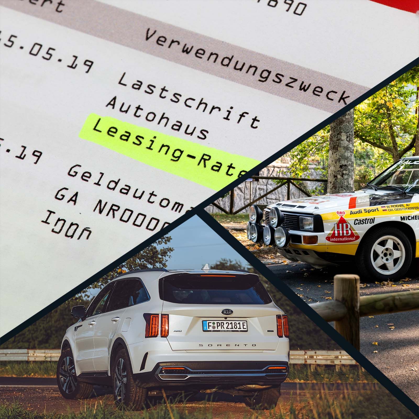 Folge 32: Auto-Abos und reelle Autokosten, sowie Audi (Ur-)S1 und Kia Sorento PHEV