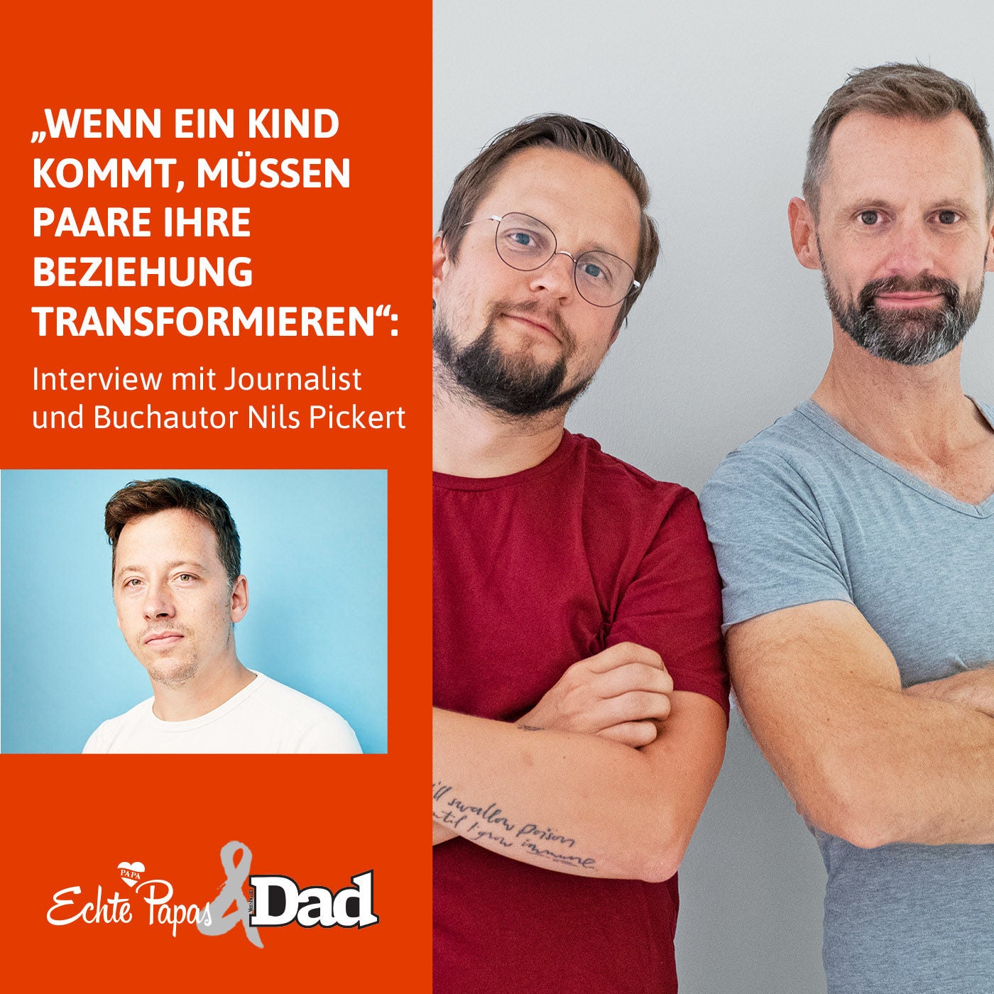 „Wenn ein Kind kommt, müssen Paare ihre Beziehung transformieren“: Interview mit Journalist und Buchautor Nils Pickert