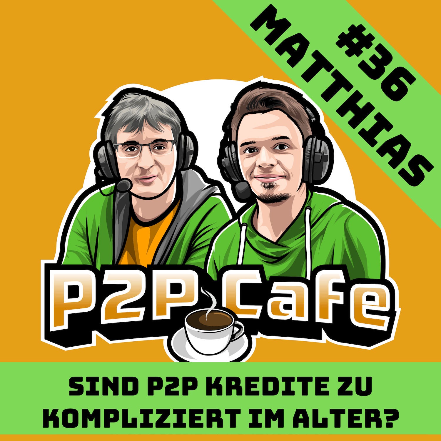 Sind P2P Kredite zu kompliziert im Alter? Matthias im P2P Cafe #36