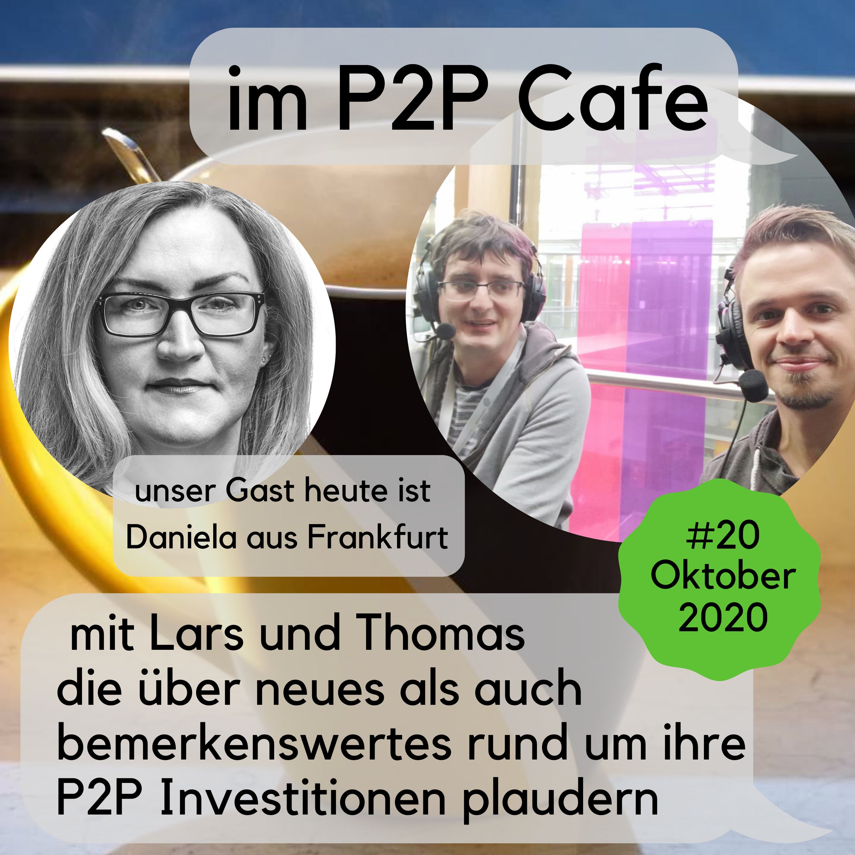 P2P Cafe [#20] Oktober 2020 – Selber denken statt Facebook & Telegram, Daniela klärt auf!