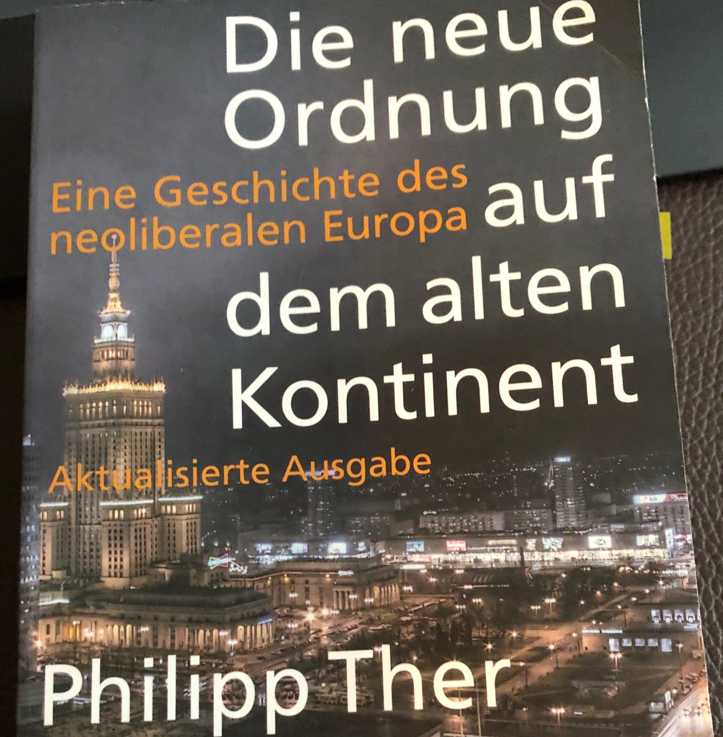 MikroBuch007 Philipp Ther - Die neue Ordnung auf dem alten Kontinent