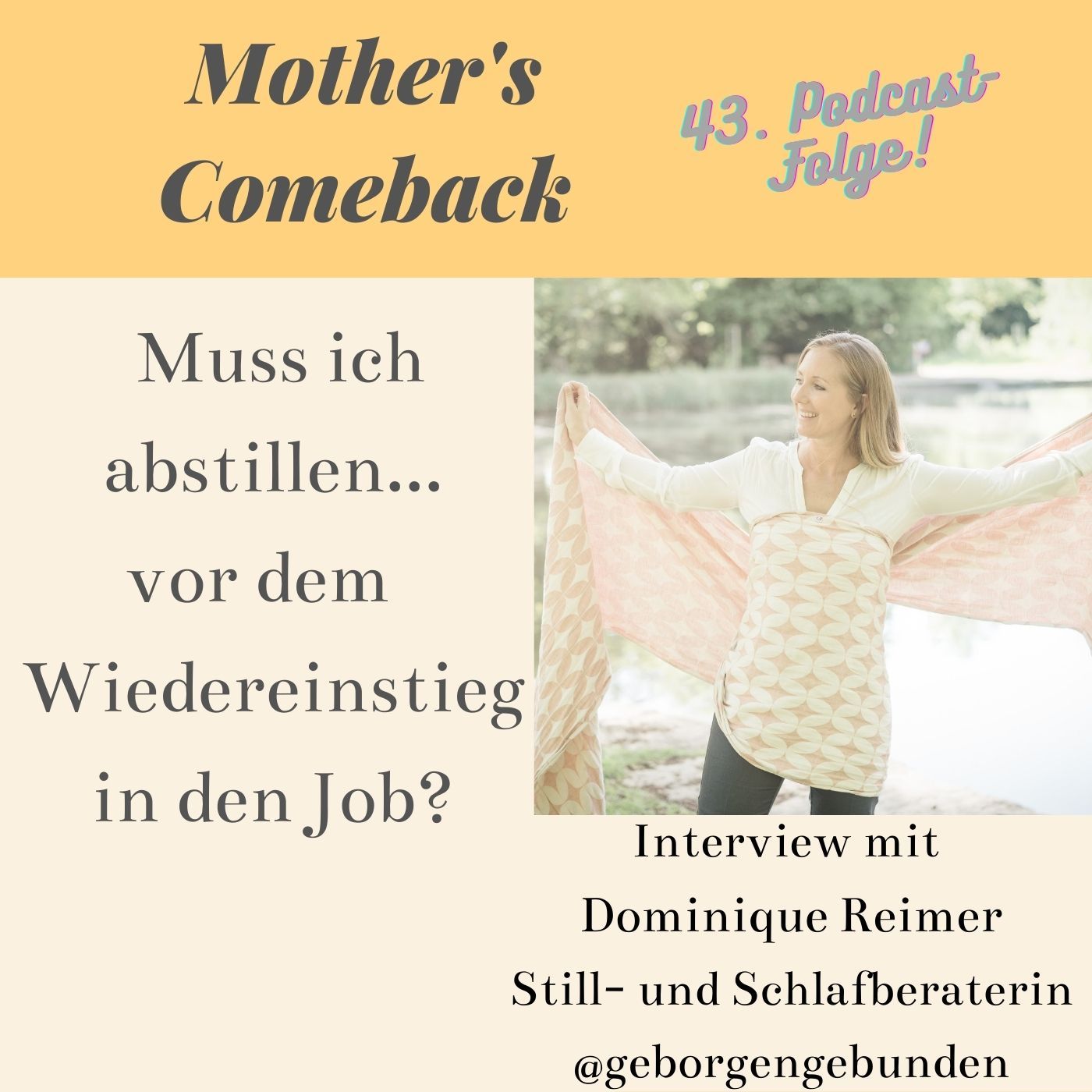 Muss ich abstillen vor dem Wiedereinstieg in den Job?
