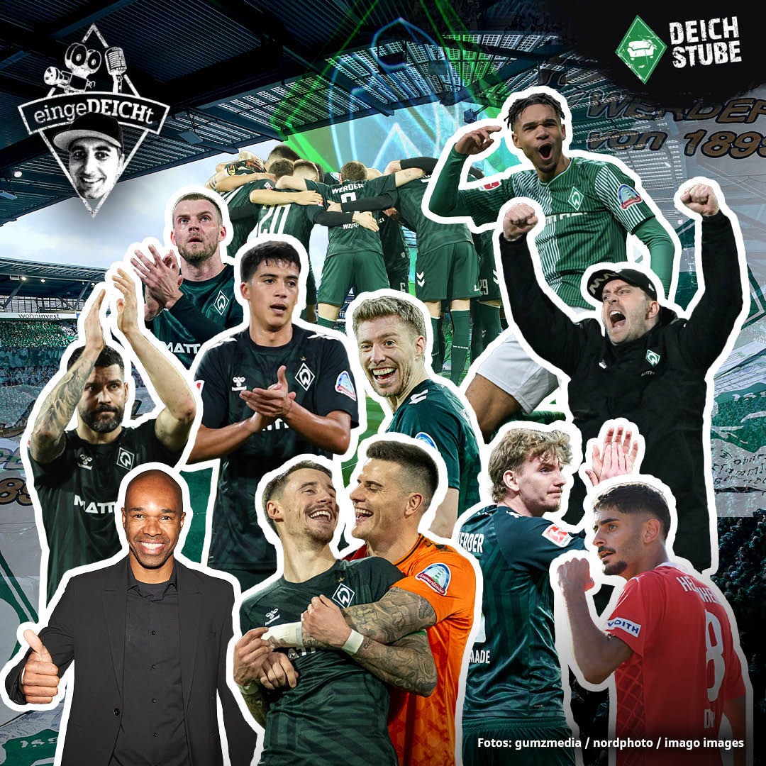 Werder Bremen darf von Europa träumen und die große Diskussion um Marvin Ducksch! | eingeDEICHt 37 mit SVW-Legende Naldo