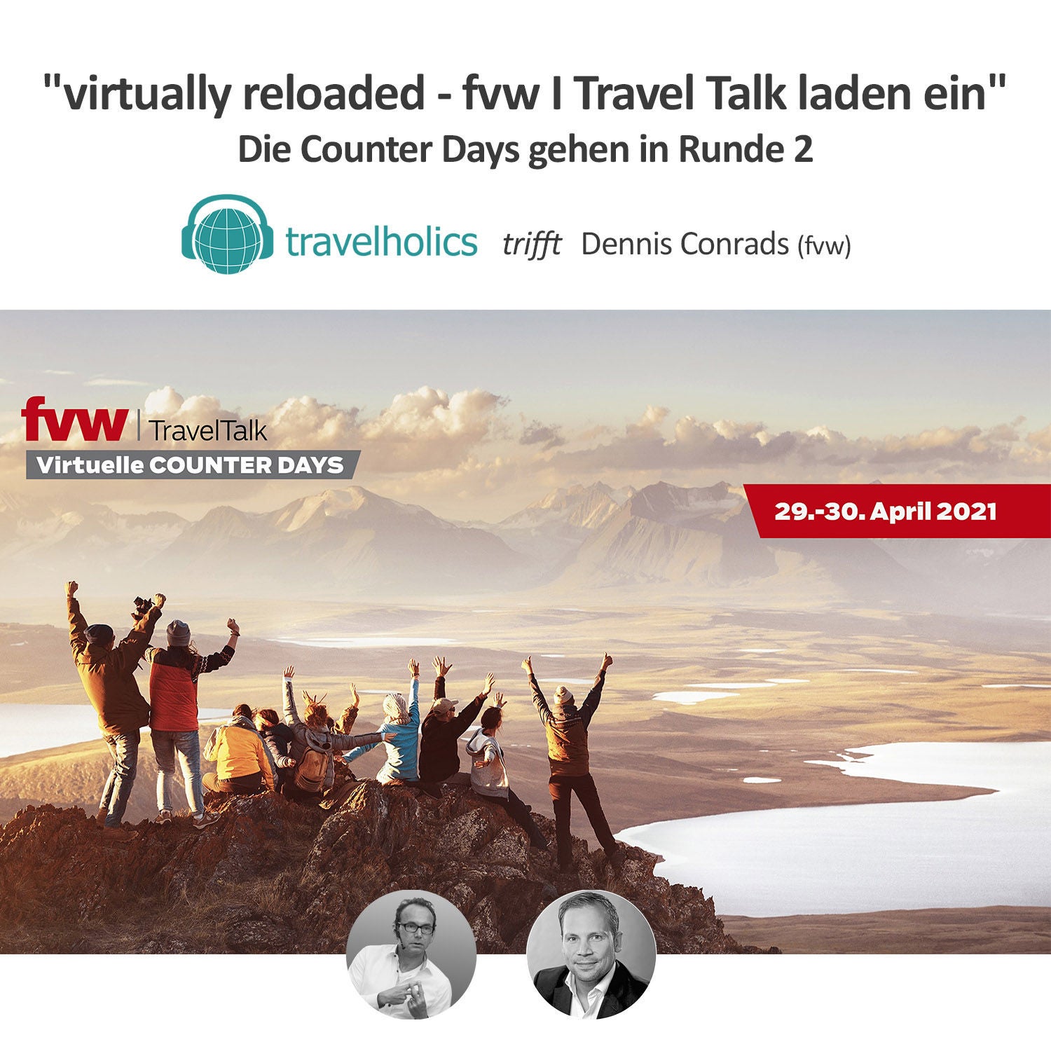 virtually reloaded - fvw I Travel Talk laden ein