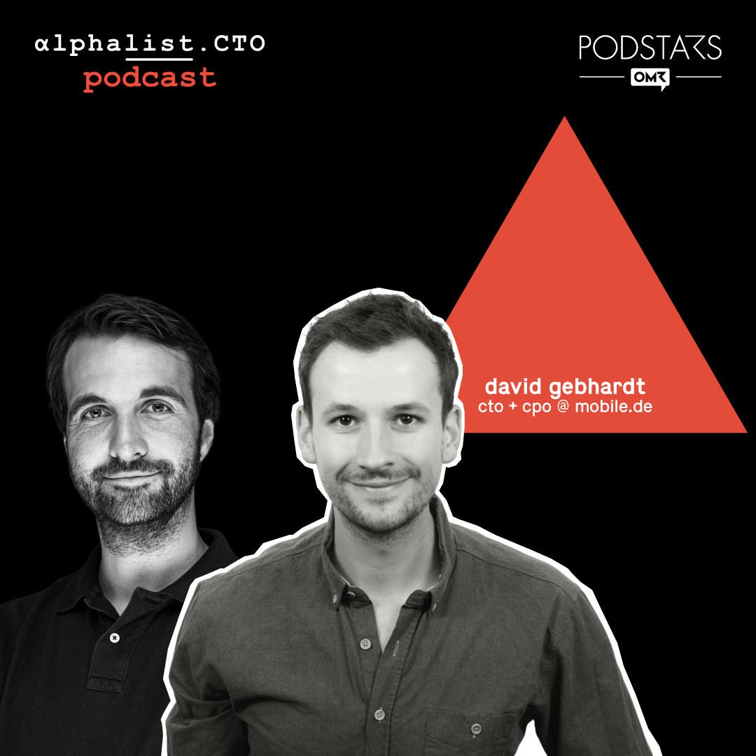 #95 - Self-Efficacy and the journey from CTO to CPTO and Back feat. David Gebhardt // CTO @ mobile.de