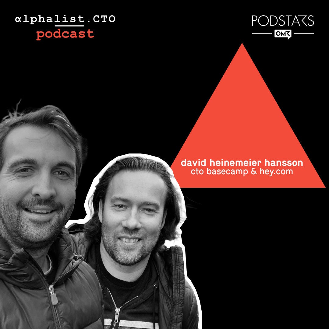 #45 - David Heinemeier Hansson // Ruby on Rails Creator and CTO at Basecamp and Hey