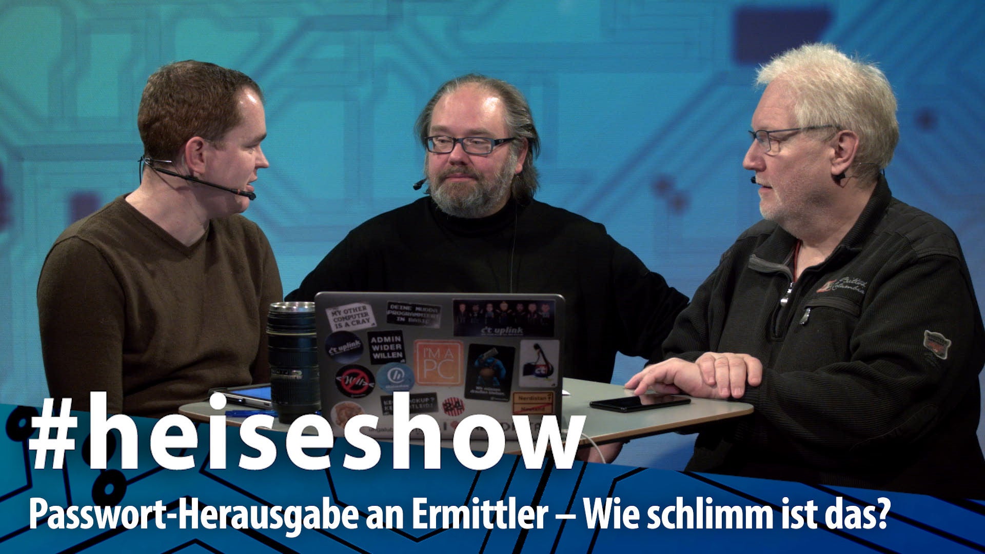 Passwort-Herausgabe an Ermittler – Wie schlimm sind die Pläne? | #heiseshow