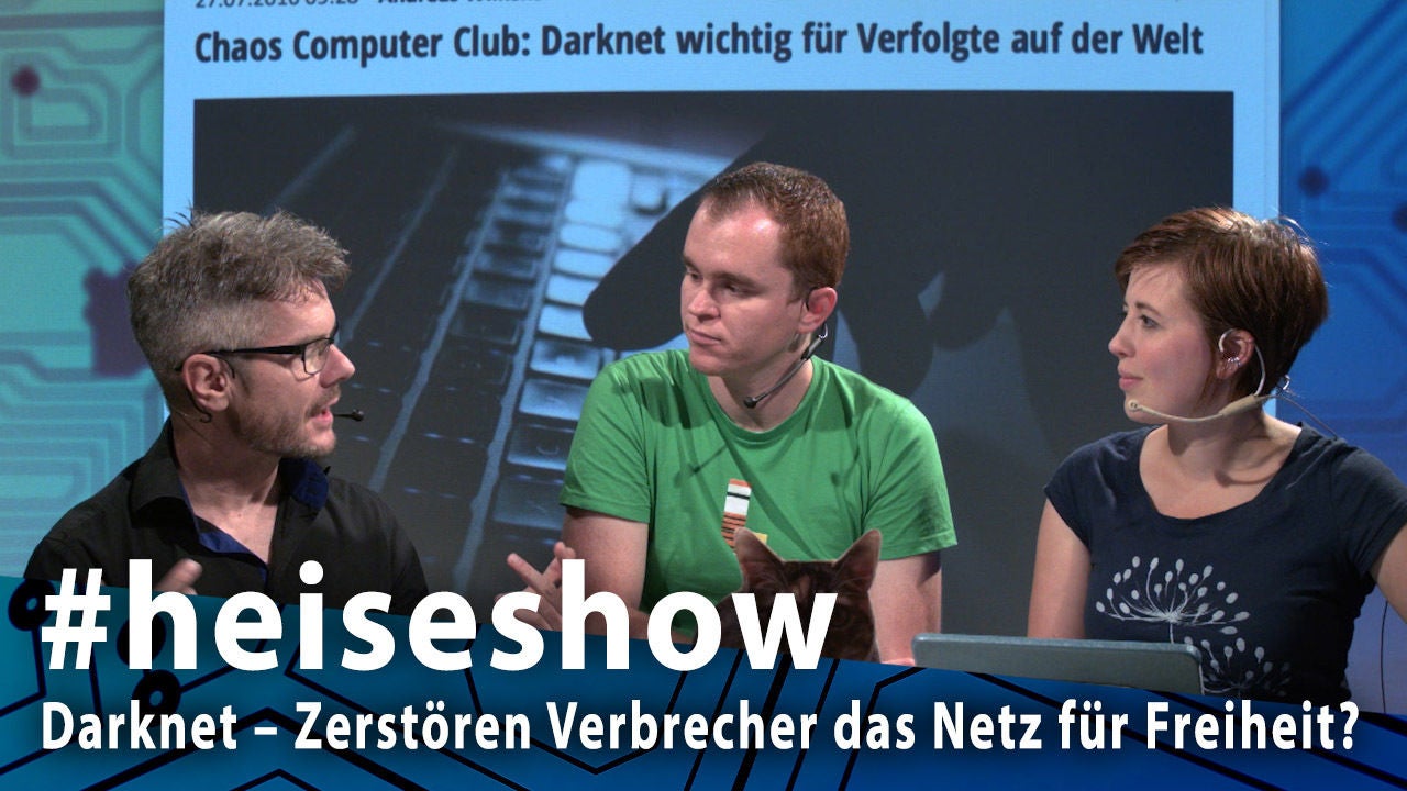 #heiseshow: Darknet – zerstören Verbrecher das Netz für Freiheit?