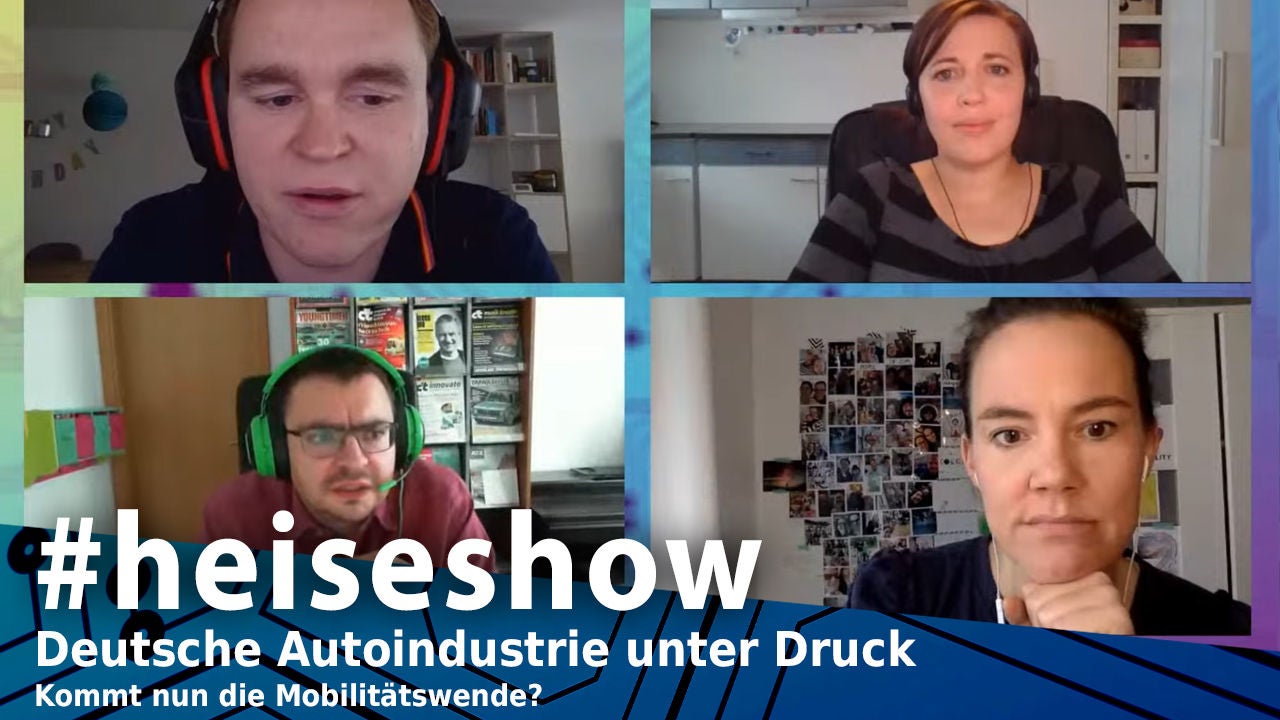 #heiseshow: Deutsche Autoindustrie unter Druck – kommt nun die Mobilitätswende?
