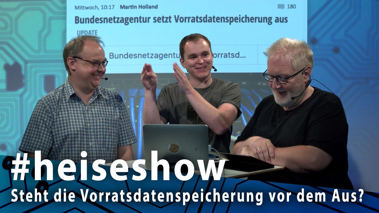 #heiseshow: Steht die Vorratsdatenspeicherung vor dem Aus?