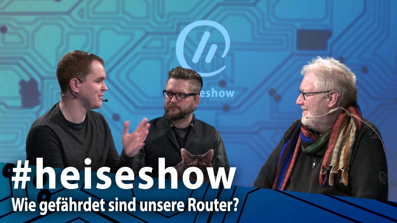 #heiseshow: Wie gefährdet sind unsere Router?