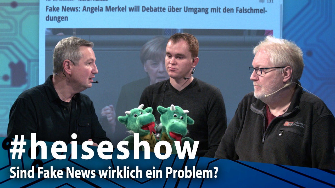 #heiseshow: Sind Fake News wirklich ein Problem?