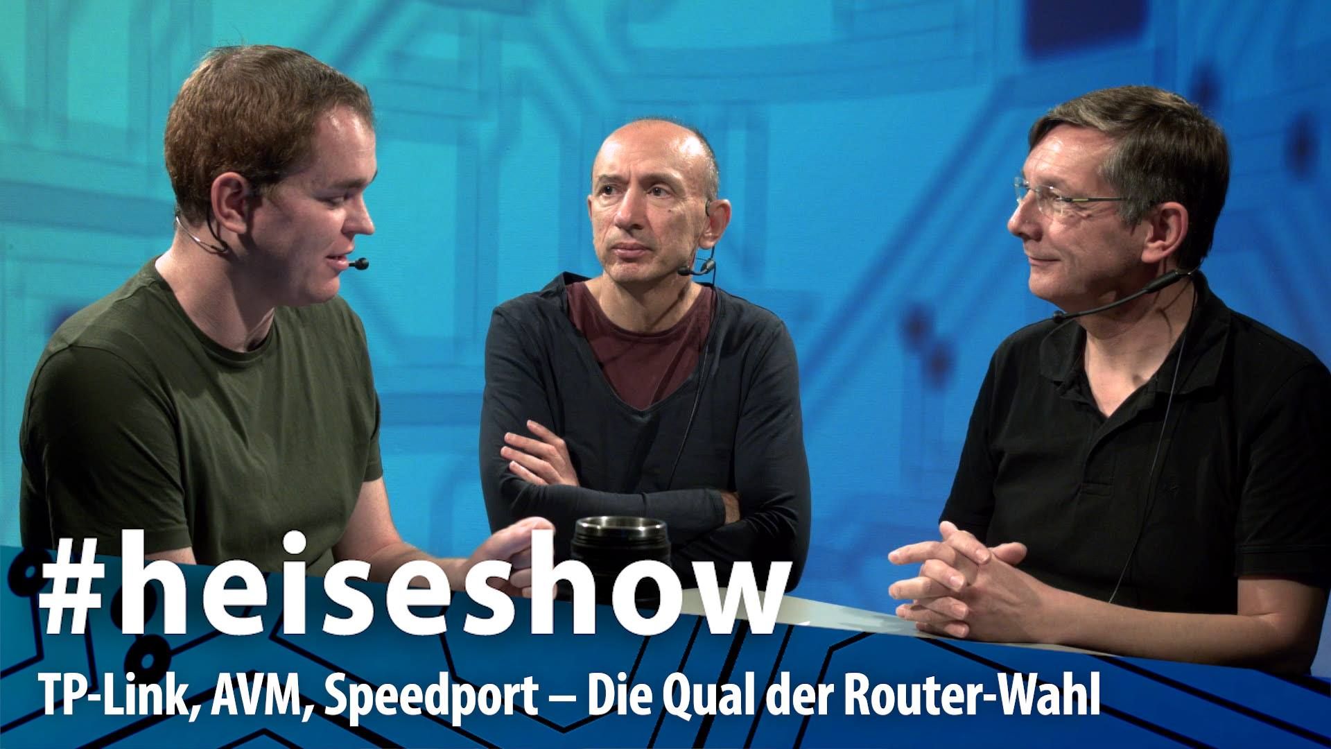 #heiseshow: TP-Link, AVM, Speedport – Die Qual der Router-Wahl