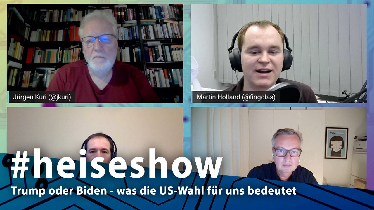 Trump oder Biden - was die US-Wahl für uns bedeutet | #heiseshow EXTRA