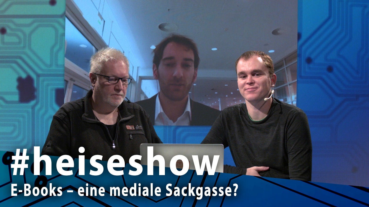 #heiseshow: E-Books – eine mediale Sackgasse?