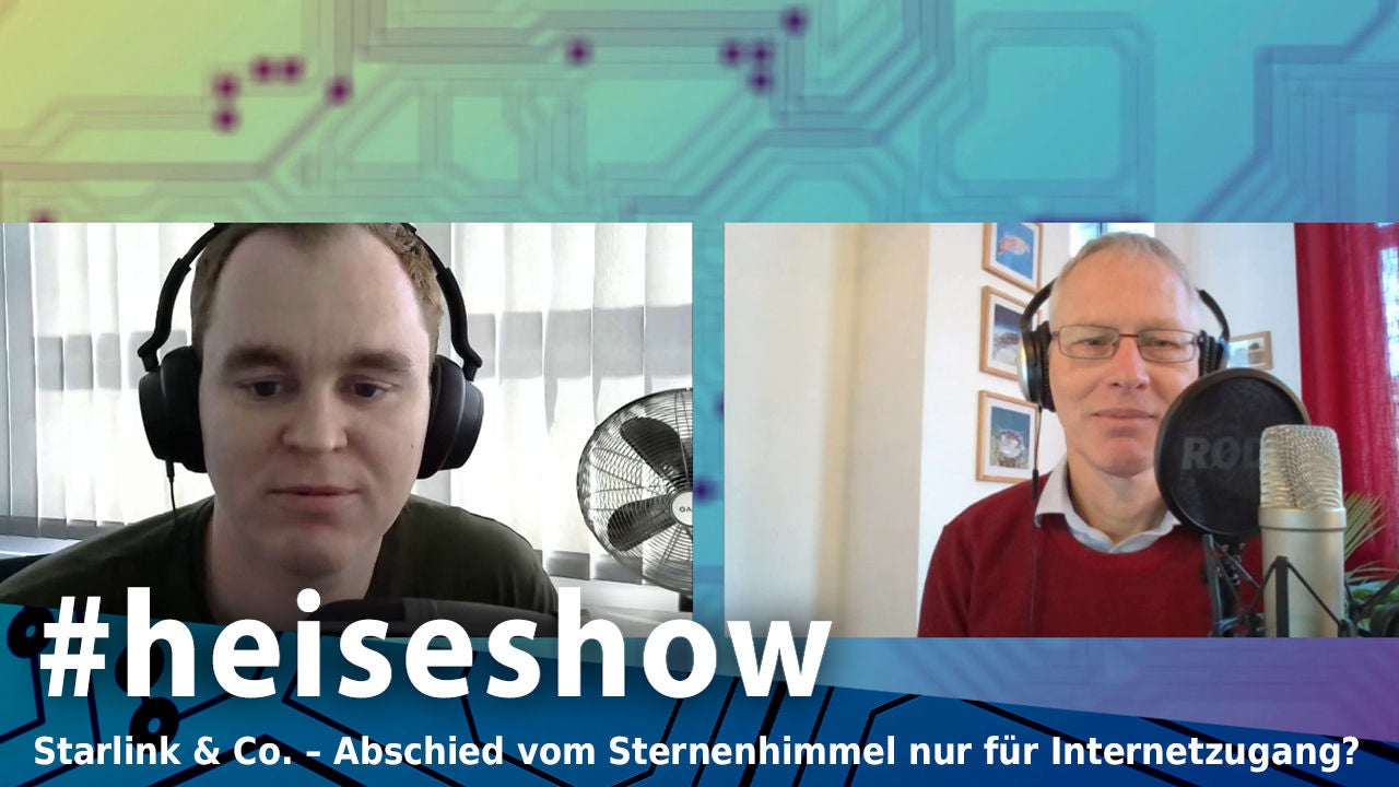 Starlink & Co. - Abschied vom Sternenhimmel nur für Internetzugang? | #heiseshow
