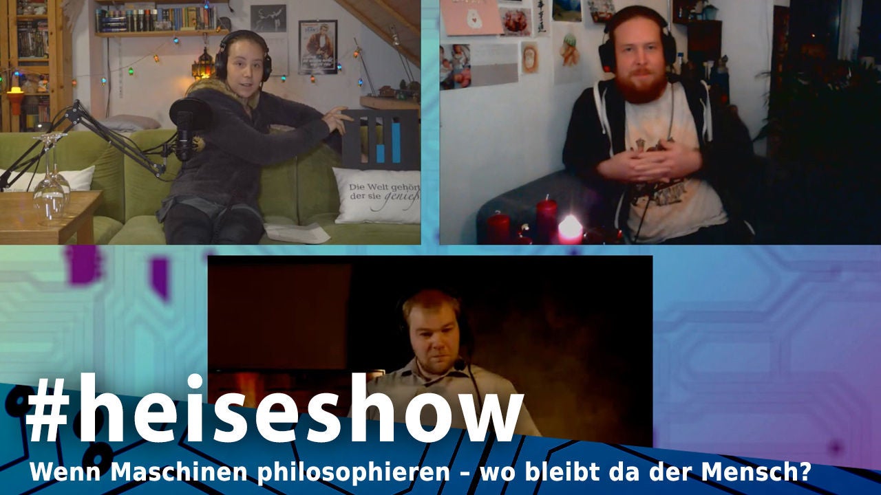 Wenn Maschinen philosophieren – wo bleibt da der Mensch? | #heiseshow