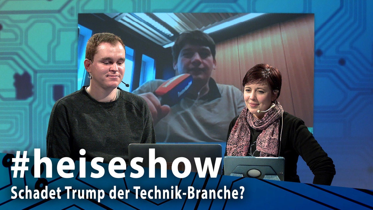 #heiseshow: Schadet Trump der Technik-Branche?
