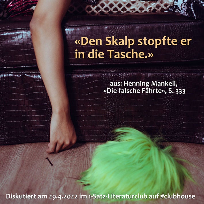 «Den Skalp stopfte er in die Tasche.»