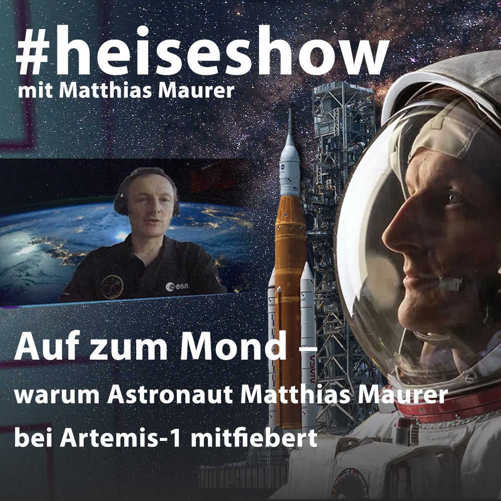 Auf zum Mond – was Astronaut Matthias Maurer über Artemis sagt | #heiseshow
