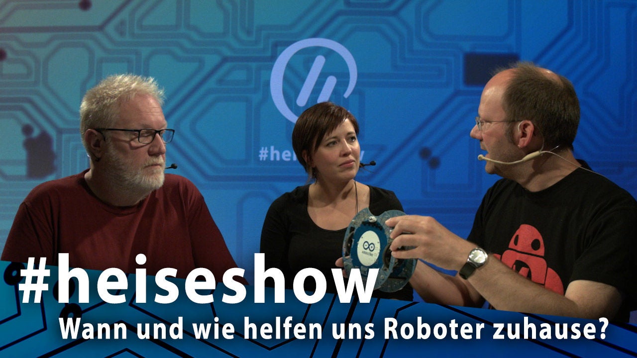 #heiseshow: Wann und wie helfen uns Roboter zuhause?