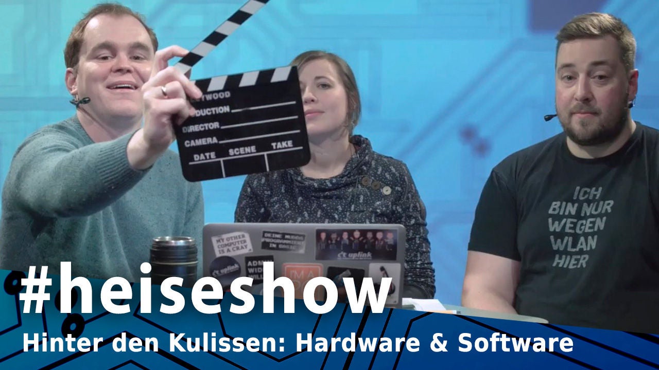 heiseshow: Hinter den Kulissen von c't uplink und heiseshow