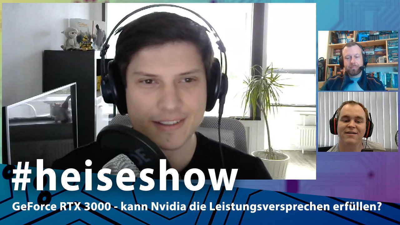 GeForce RTX 3000 - kann Nvidia die Leistungsversprechen erfüllen? | #heiseshow