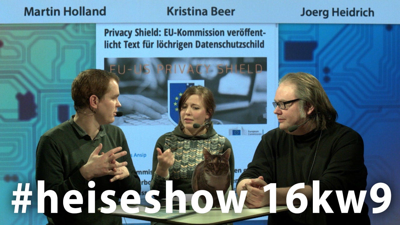 #heiseshow (16kw9): Privacy Shield / Datenschutz in der EU