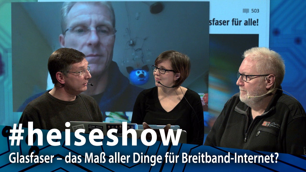 #heiseshow: Glasfaser – das Maß aller Dinge für Breitband-Internet?