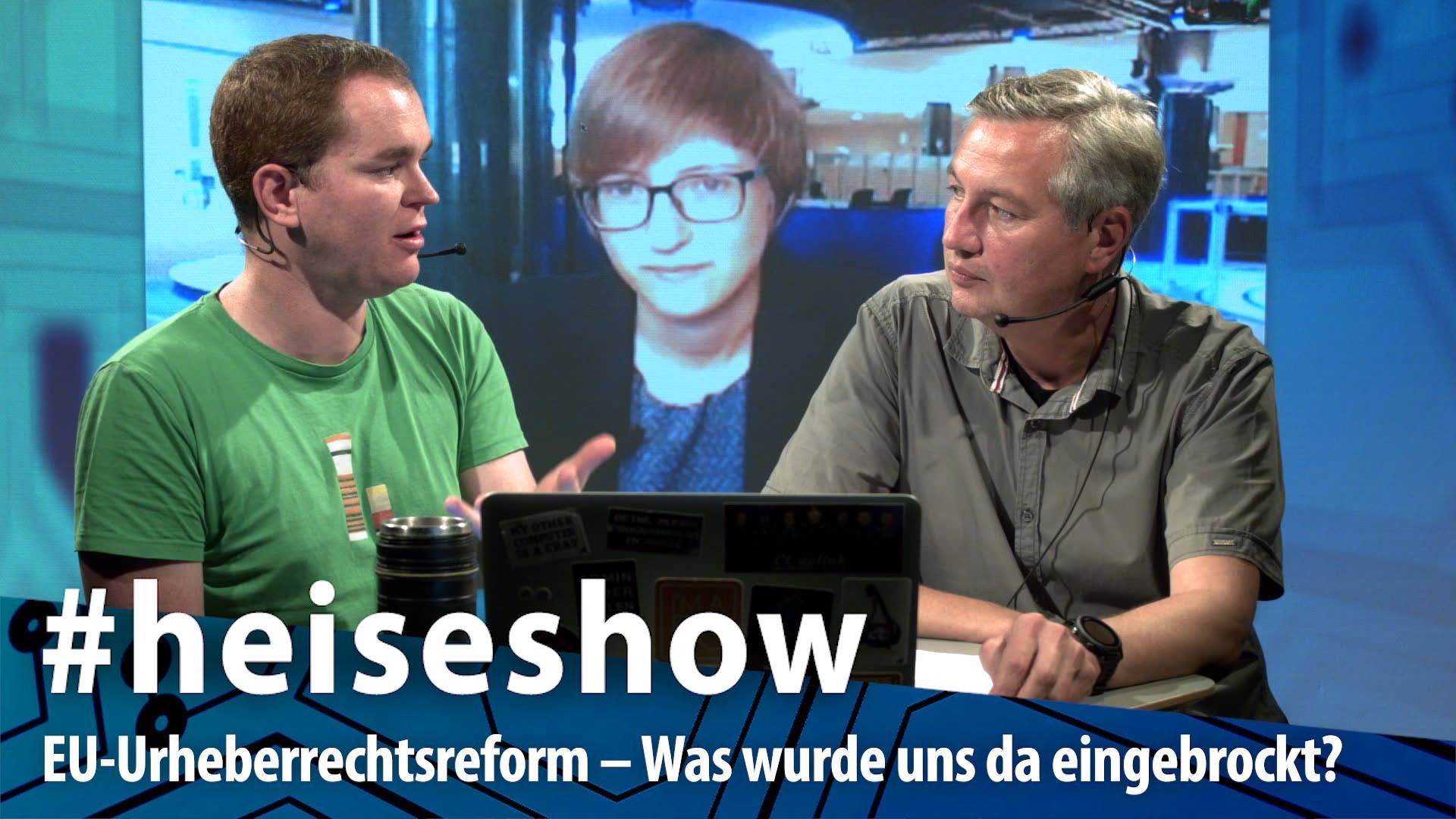 #heiseshow: Julia Reda zur Urheberrechtsreform – Was wurde uns da eingebrockt?