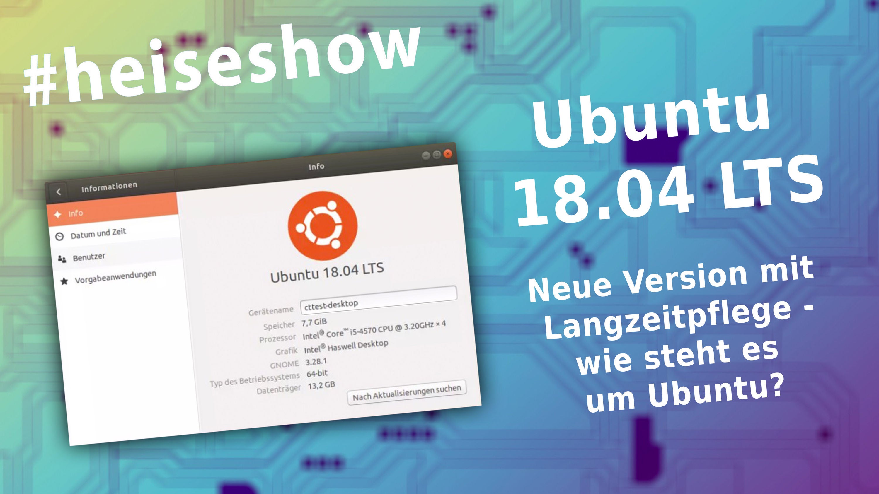 #heiseshow: Neue Version mit Langzeitpflege – wie steht es um Ubuntu?