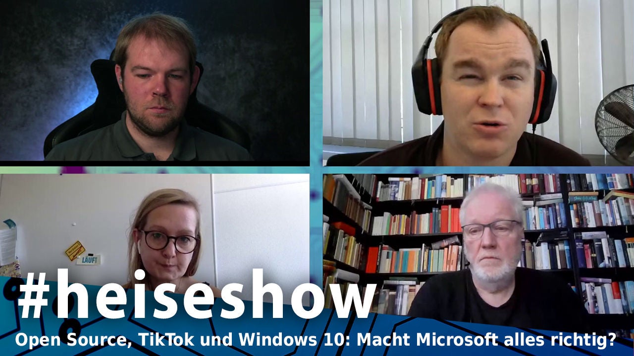 Open Source, TikTok und Windows 10: Macht Microsoft alles richtig? | #heiseshow