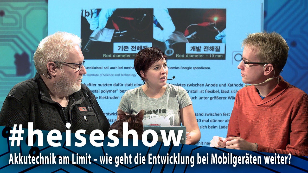 #heiseshow: Akkutechnik am Limit - wie geht die Entwicklung weiter?