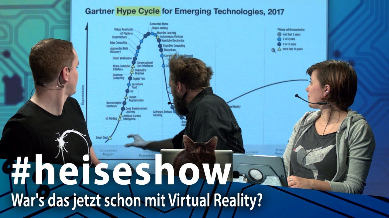 #heiseshow: War's das jetzt schon mit Virtual Reality?