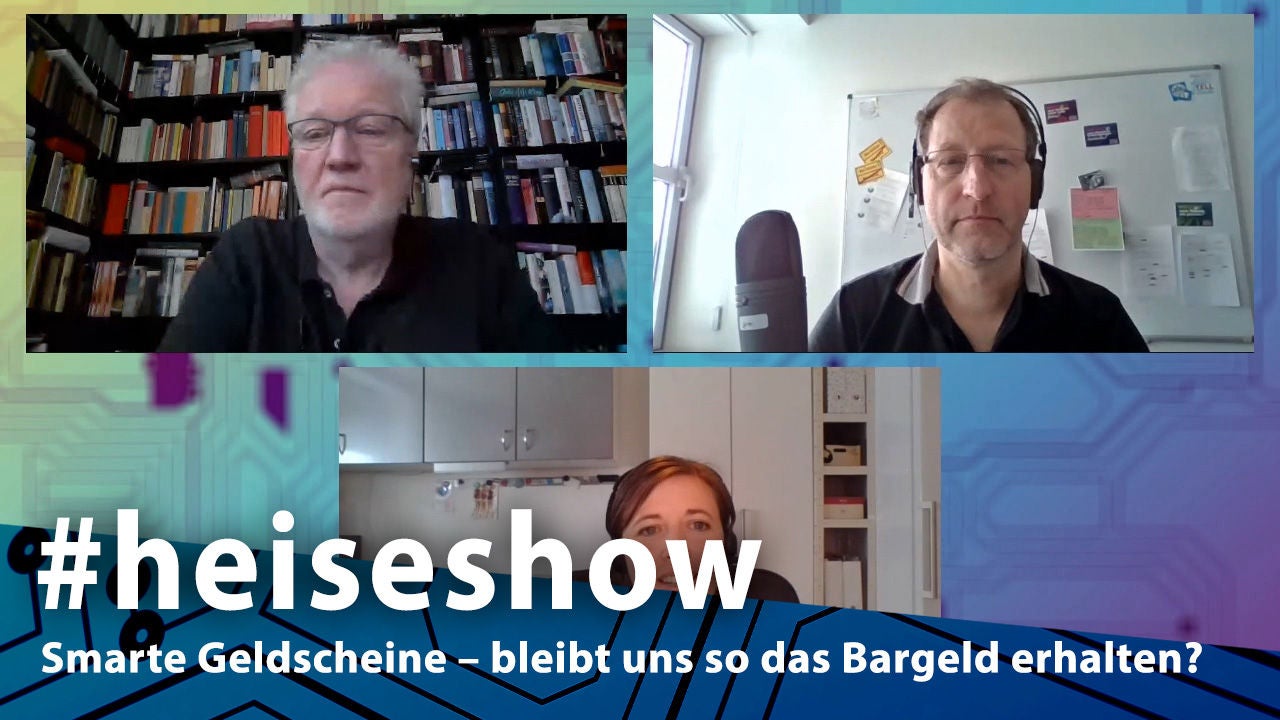 Smarte Geldscheine – bleibt uns so das Bargeld erhalten? | #heiseshow