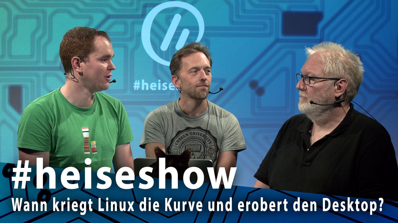 #heiseshow: Wann kriegt Linux die Kurve und erobert den Desktop?