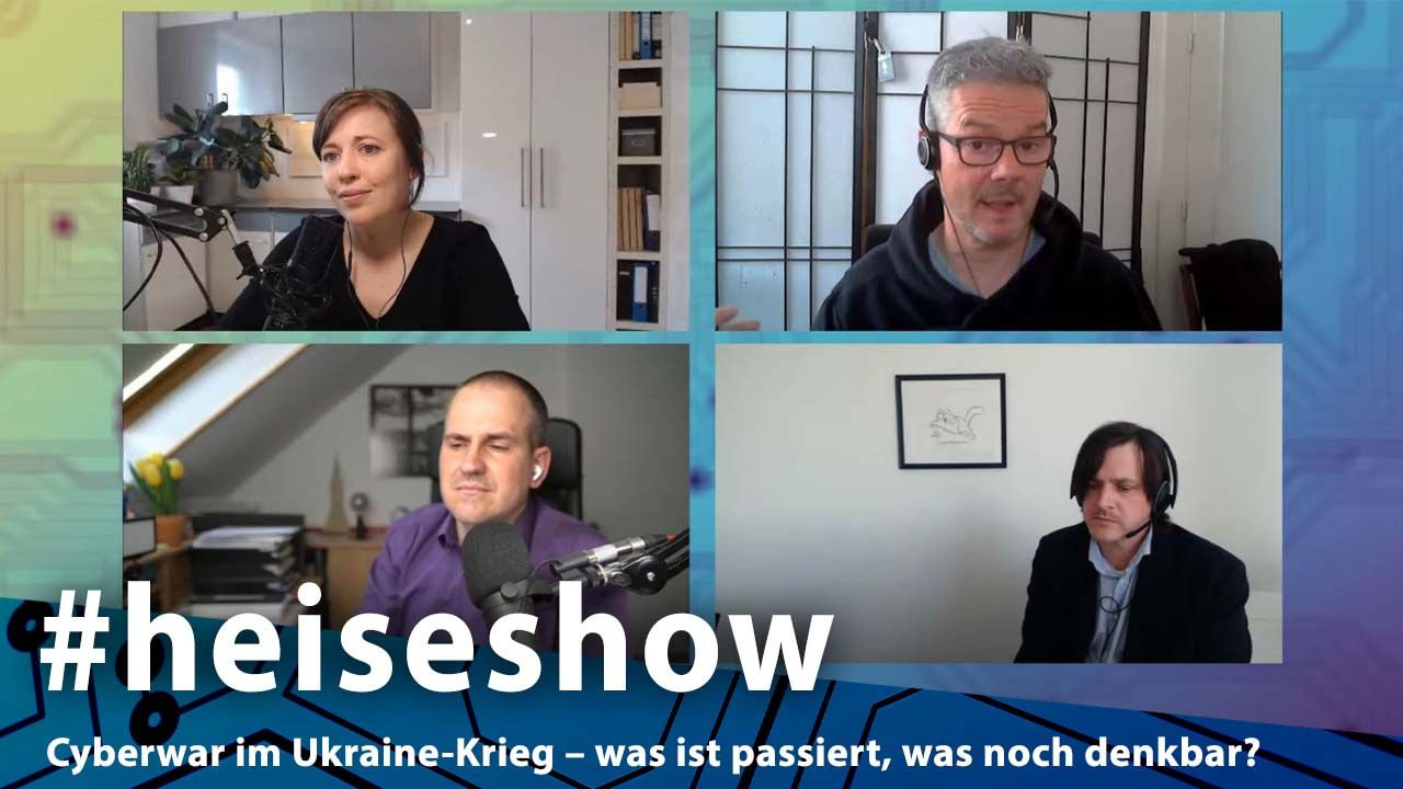 Cyberwar im Ukraine-Krieg – was ist passiert, was noch denkbar? | #heiseshow