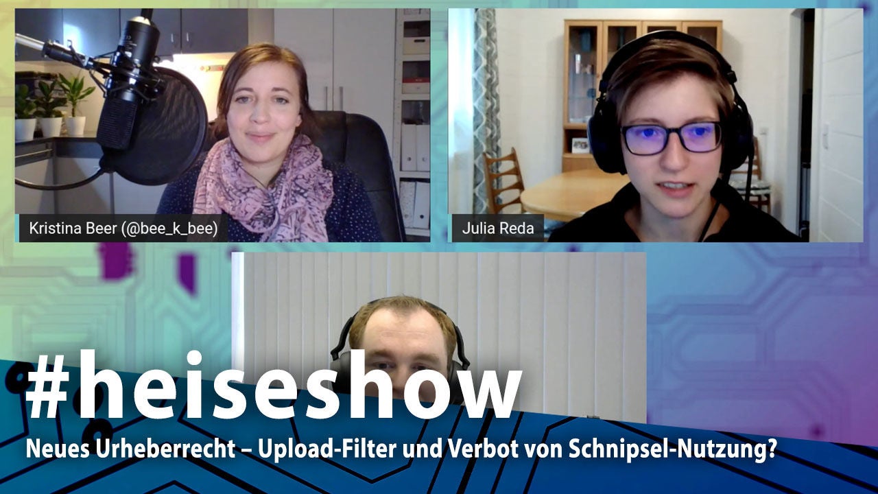 Neues Urheberrecht – Upload-Filter und Verbot von Schnipsel-Nutzung? | #heiseshow