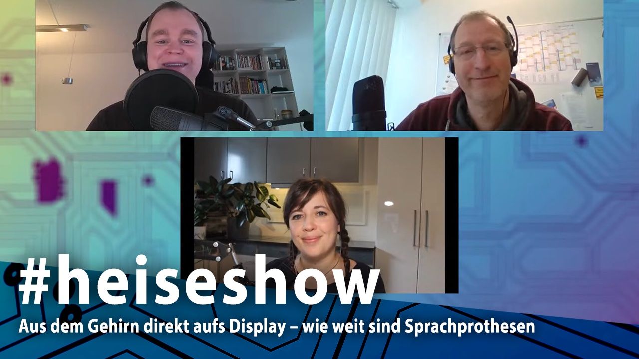 Aus dem Gehirn direkt aufs Display – wie weit Sprachprothesen sind | #heiseshow