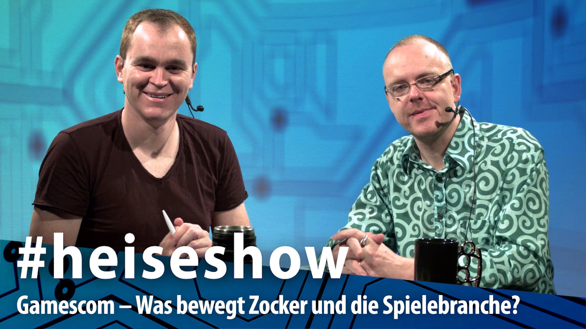 #heiseshow: Gamescom – Was bewegt Zocker und die Spielebranche?