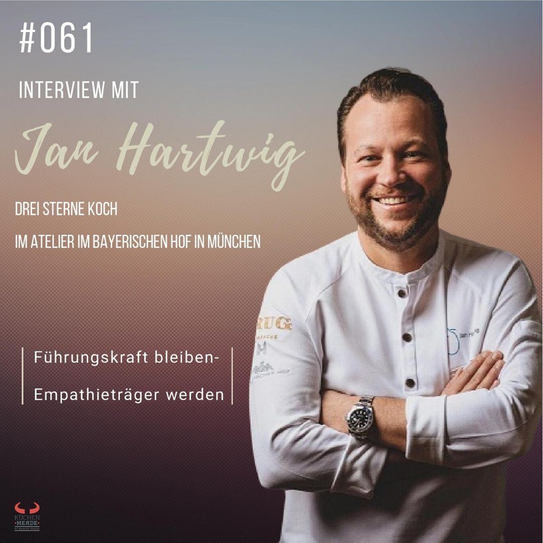 | Interview mit Jan Hartwig - Drei Sterne Koch im Atelier im Bayerischen Hof in München