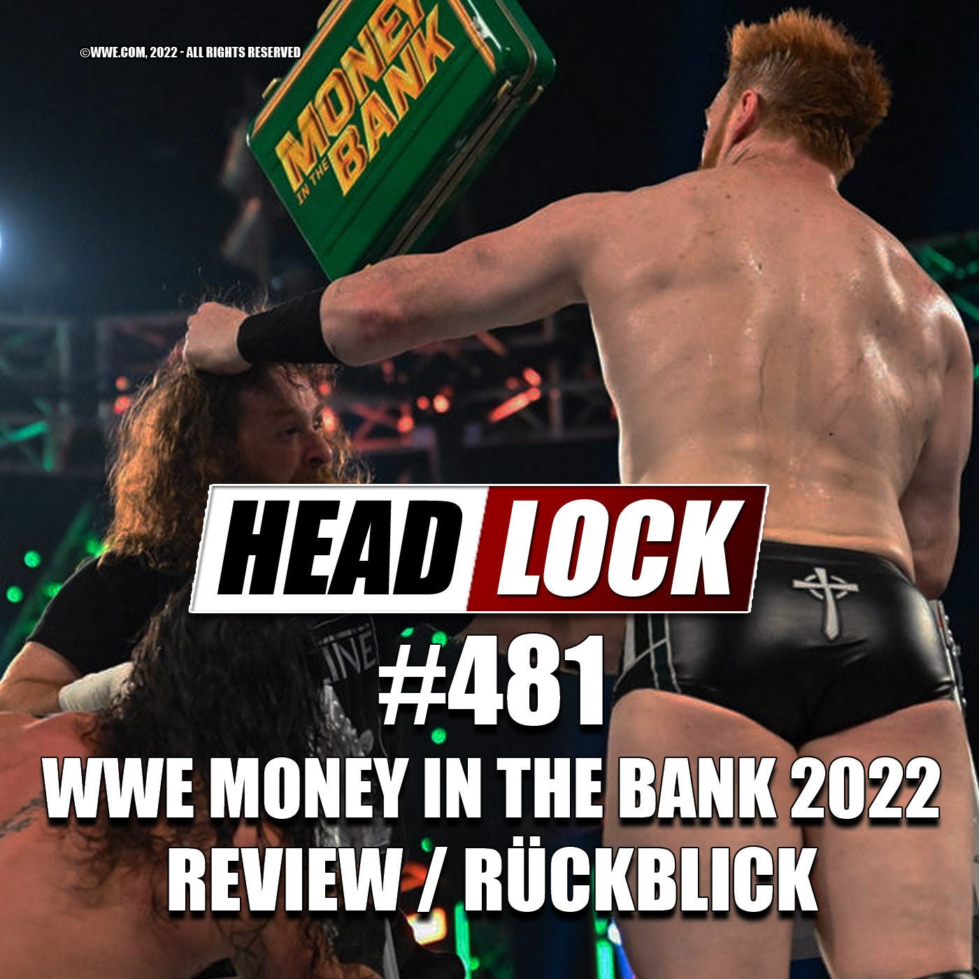 #481: WWE Money in the Bank 2022 (Review / Rückblick) - KOFFER-KLAU UND TITELWECHSEL!
