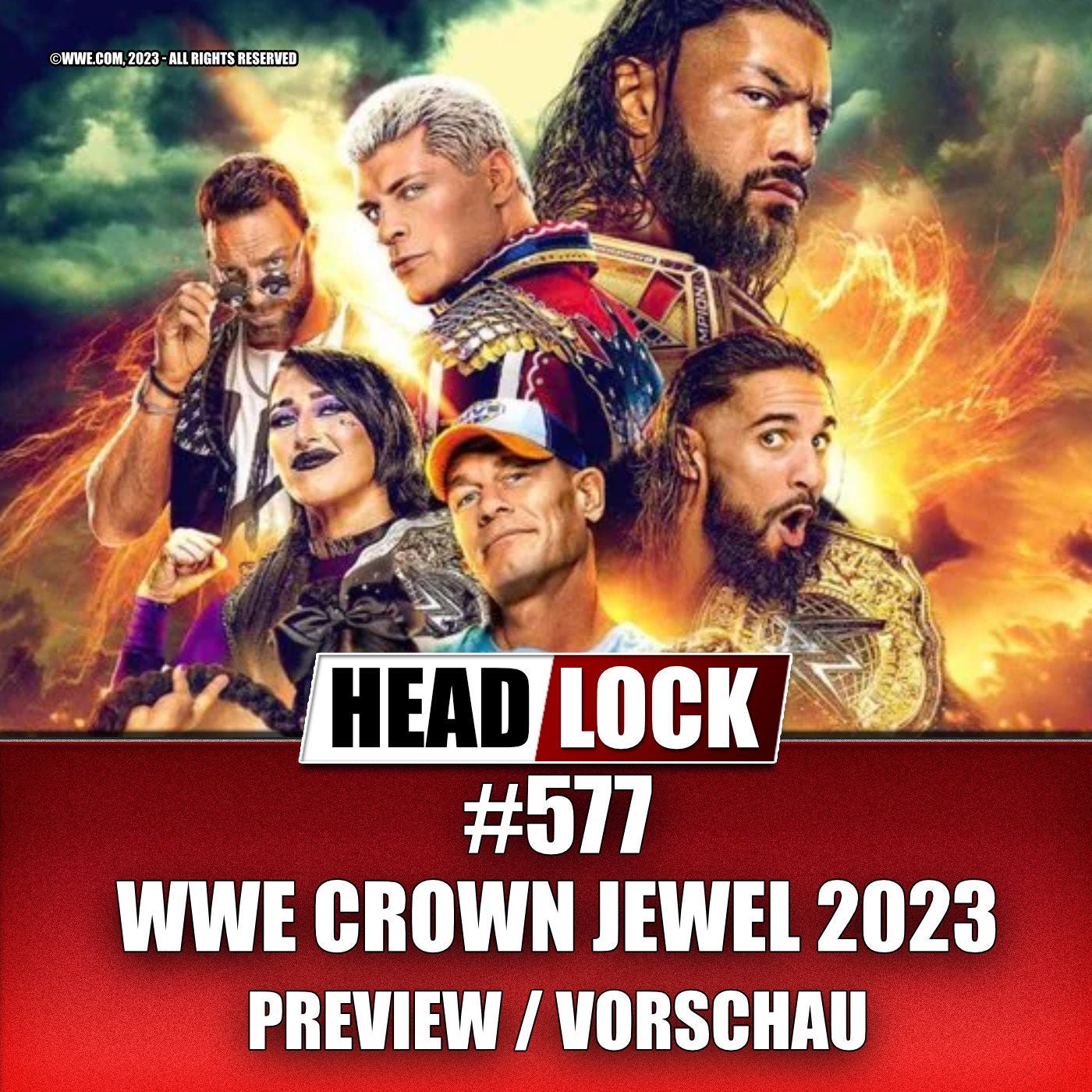 #577: WWE Crown Jewel 2023 (Preview / Vorschau) - MÖGLICHER CASH-IN ... und KEINE CHANCE FÜR LA KNIGHT?