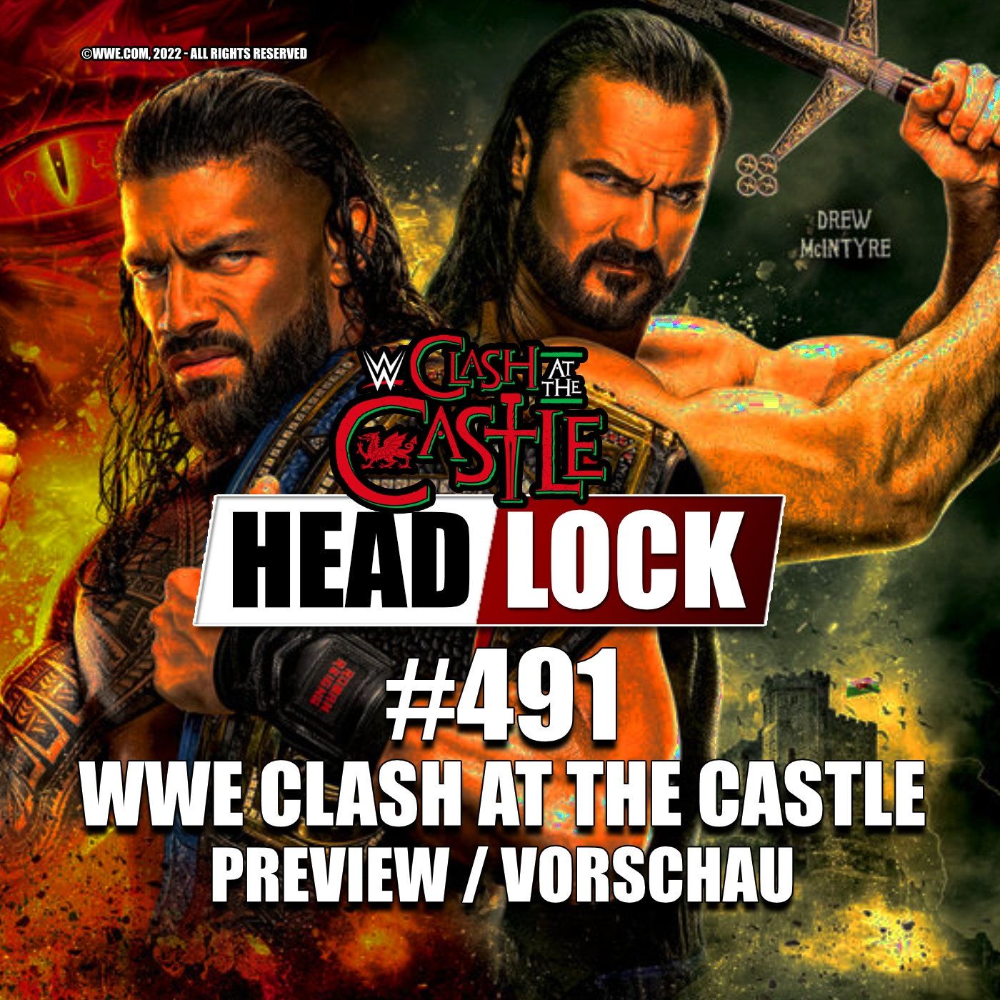 #491: WWE Clash At The Castle (Preview / Vorschau) - WWE ZURÜCK IN EUROPA