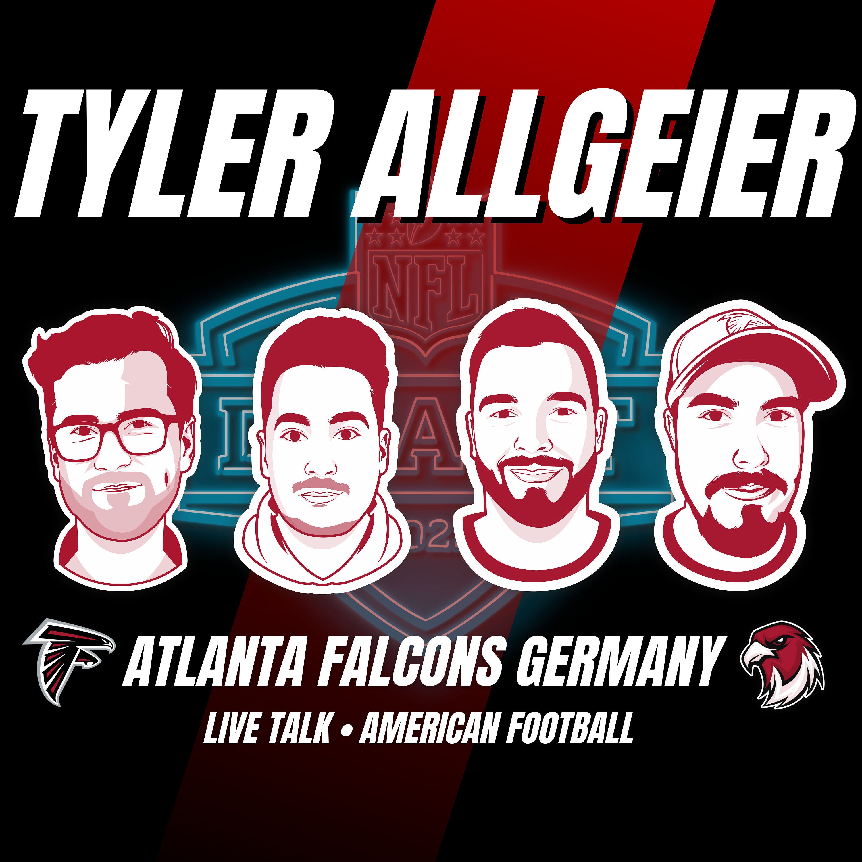 Live Talk der Atlanta Falcons Germany - Tyler Allgeier