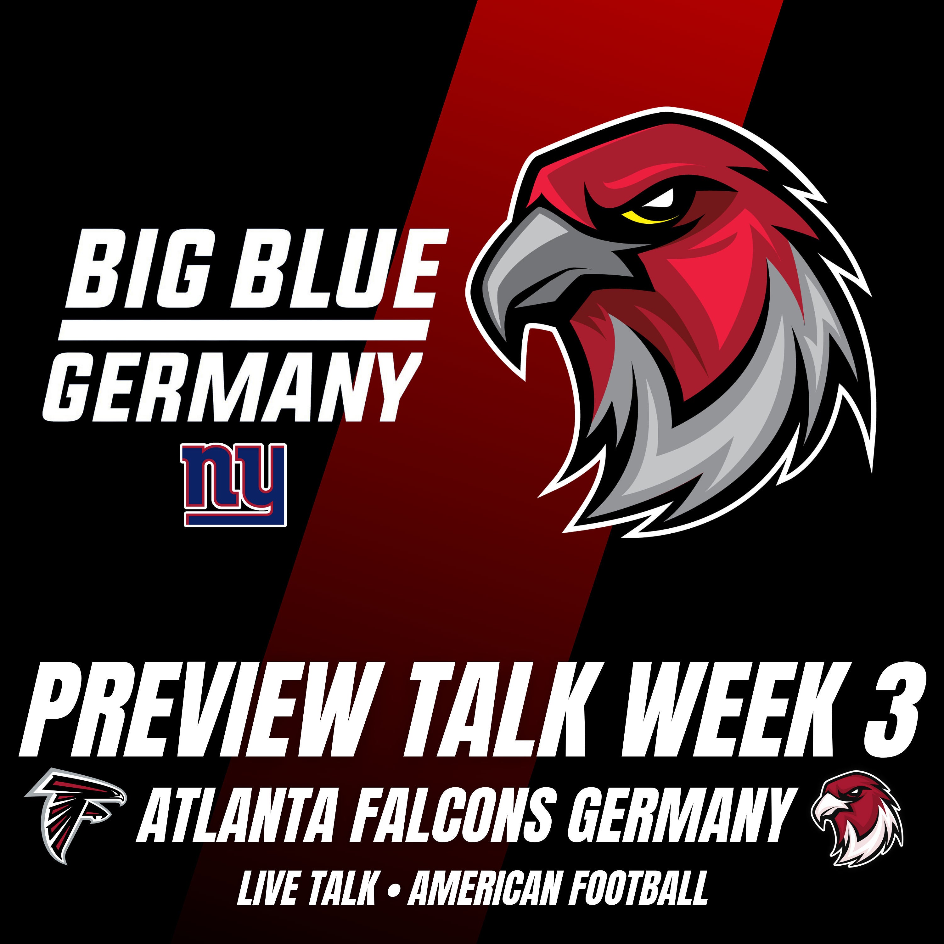 Preview Talk Atlanta Falcons @ New York Giants mit Emil vom Big Blue Germany e.V.