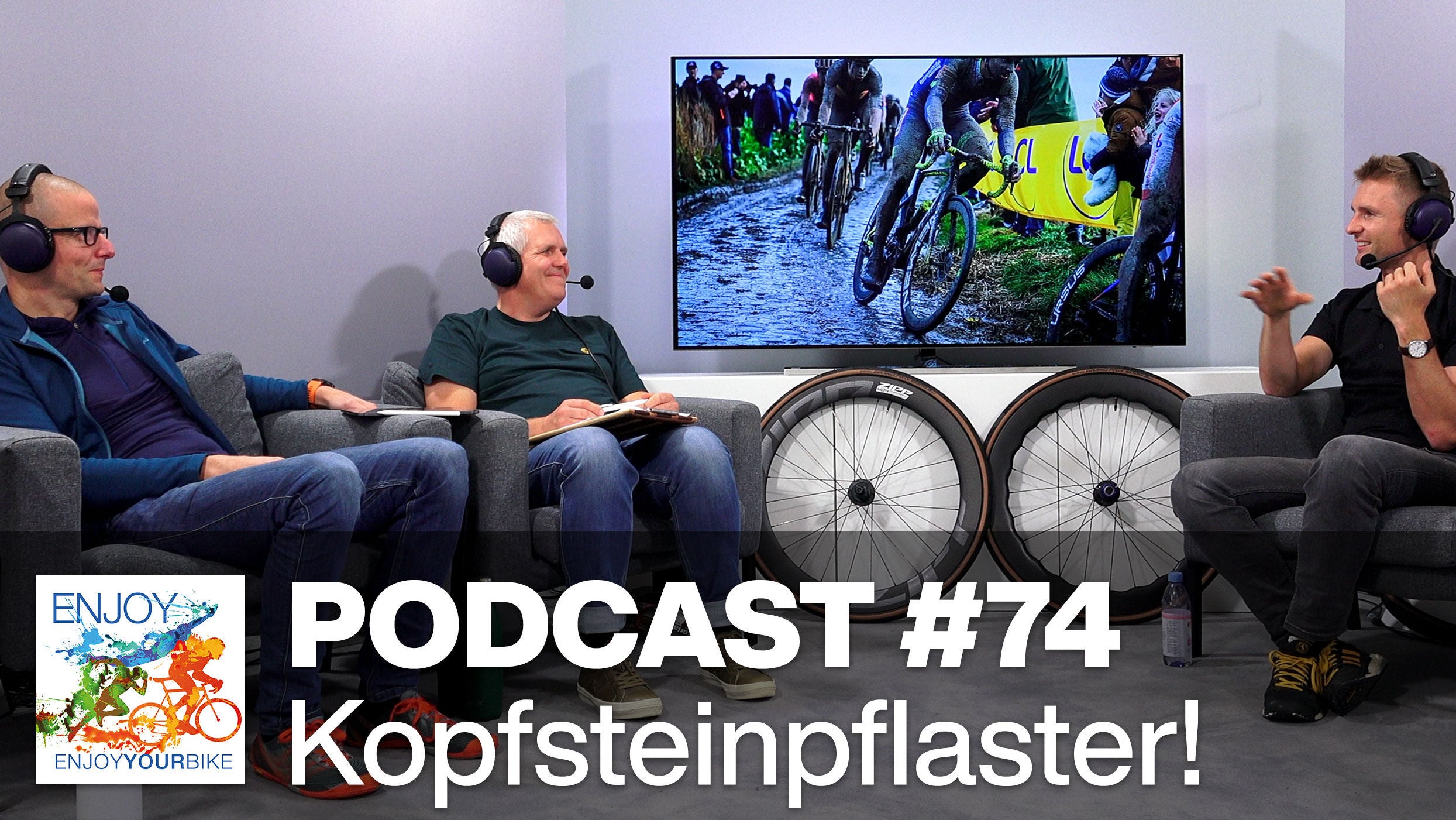 74: Kopfsteinpflaster! Jan-Niklas Voss & Heinrich Haussler über Paris Roubaix, Tubeless & Conti 5000 S TR
