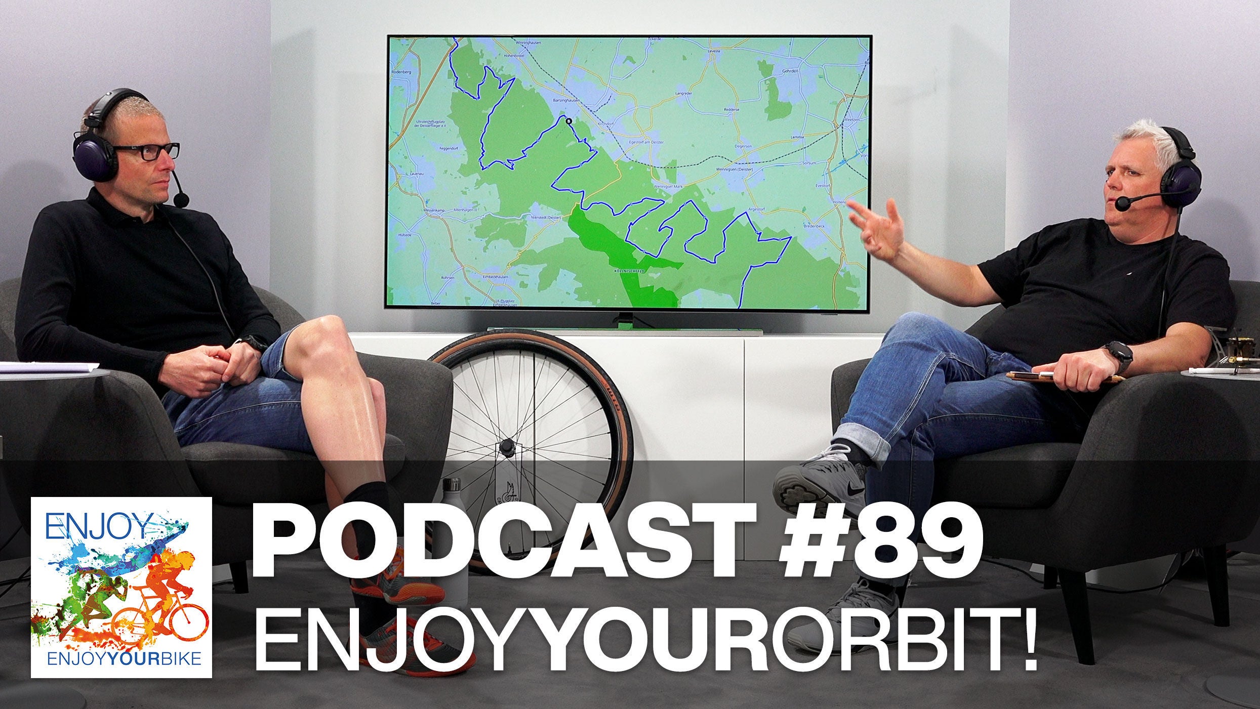 89: ENJOYYOURORBIT! 2022 Orbit360-Streckentipps, GinkGo Lastenrad-Bikepacking, Pi Rope Textilspeichen