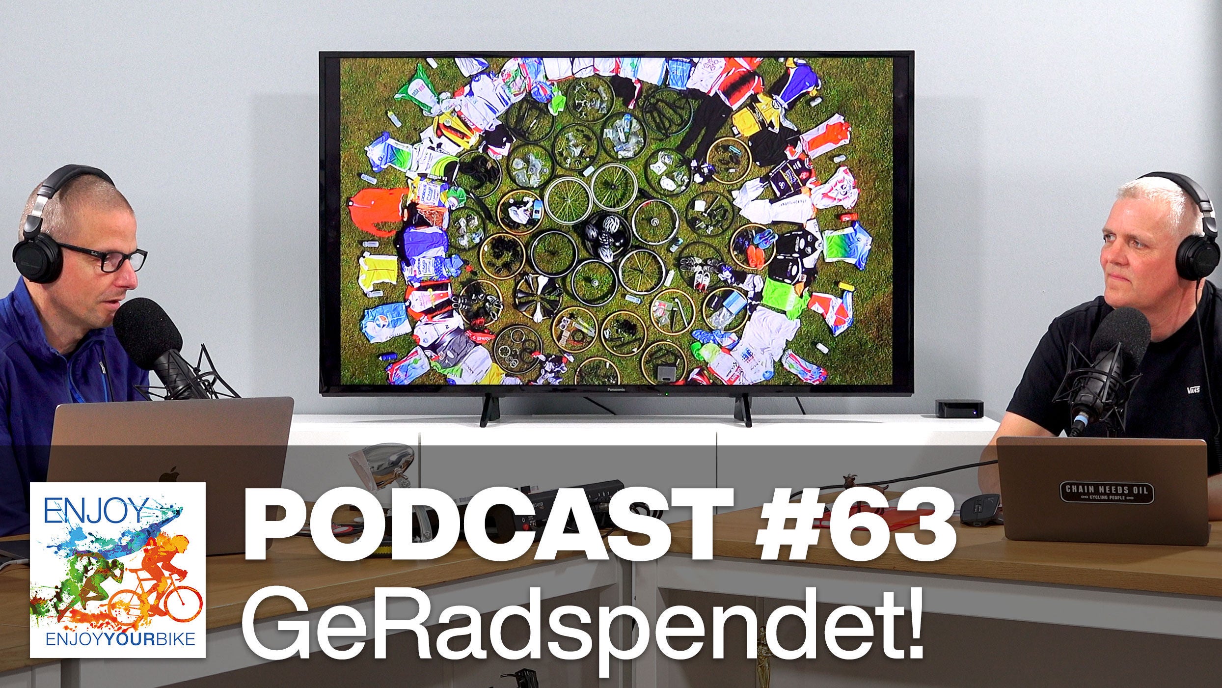 63: GeRadspendet! Radspende, Thermodynamik beim Bremsen, Apple Airtags