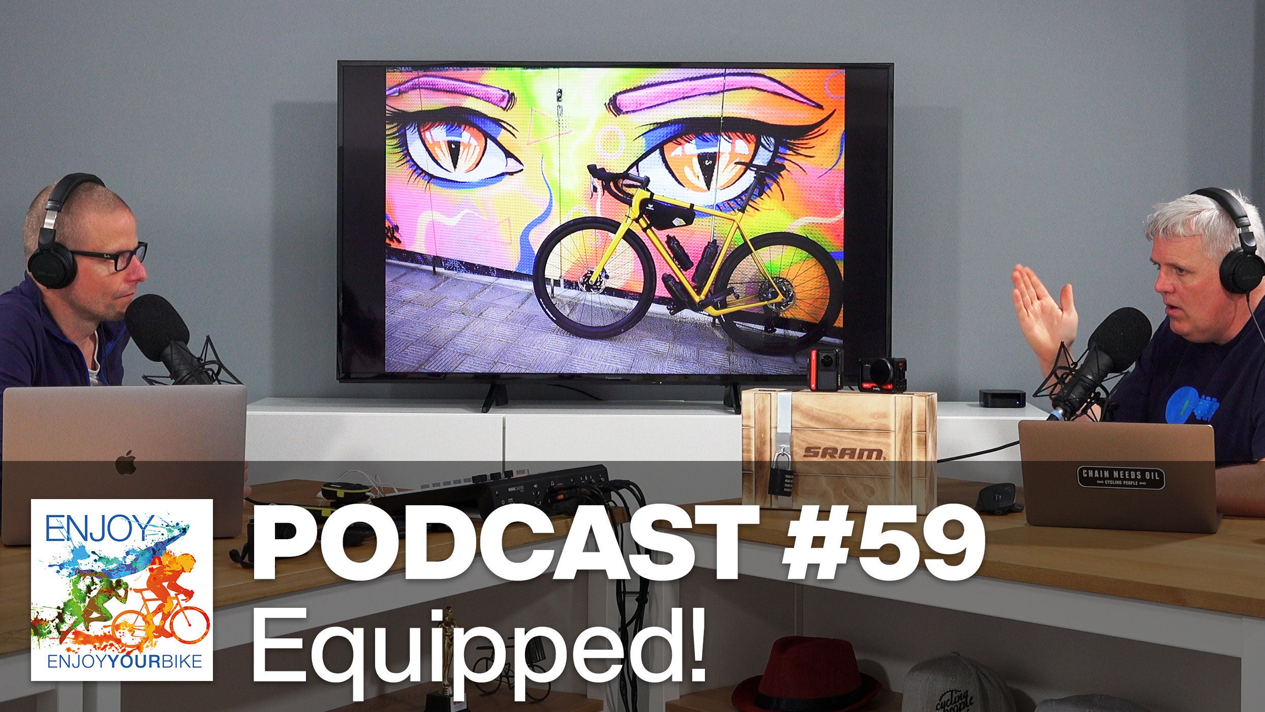 59: Equipped! Gear-Talk: Reifen, Foto- und Videokameras, Fahrradcomputer, uvm.